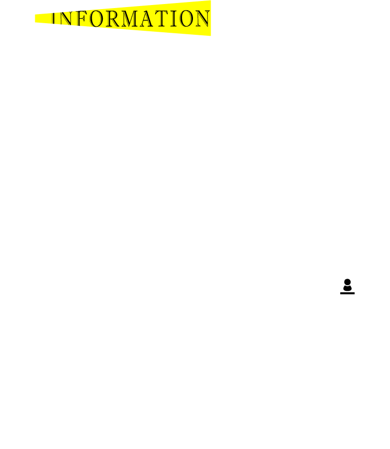 インフォメーション
